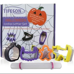 NWT Tifeson Halloween Cookie Cutter Set never used